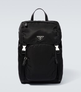Рюкзак с логотипом Re-Nylon Prada, черный p00758801 | nero