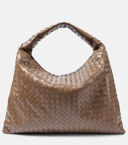 Hop Large Intrecciato кожаная сумка через плечо Bottega Veneta, Pinecone M- B Pinoc p00998754 | pinecone m- b pinoc