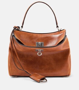 Кожаная мини-сумка Rodeo Balenciaga, Tan Cowboy p01036650 | tan cowboy