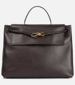 Ciao Ciao Knot большая кожаная сумка-тоут Bottega Veneta, Fondant p01031227 | fondant