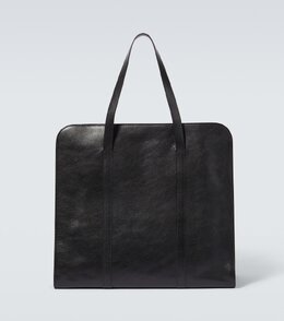 Кожаная сумка-тоут Ben The Row, Black Ans p00895084 | black ans