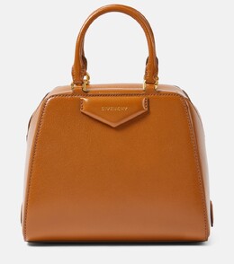 Мини-сумка-тоут Antigona Cube из кожи Givenchy, Soft Tan p00941591 | soft tan