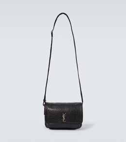 Niki Маленькая кожаная сумка-мессенджер Saint Laurent, черный p00968613 | black