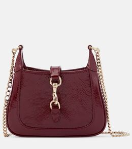 Джекки Нотте миниатюрная кожаная сумка через плечо Gucci, красный p00949681 | red
