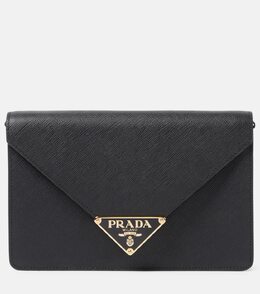 Маленькая кожаная сумка через плечо Prada, Nero 1 p00881868 | nero 1