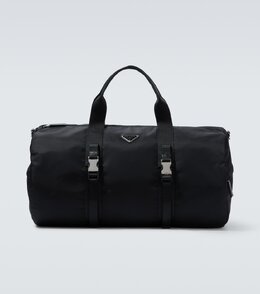 Дорожная сумка с отделкой из Re-Nylon кожи Prada, черный p01009685 | nero