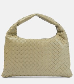 Сумка через плечо из кожи Hop Intrecciato Bottega Veneta, Travertine - Muse Bra p00908490 | travertine - muse bra