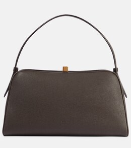 Кожаная сумка-тоут Cate Khaite, темно-коричневый p00994055 | dark brown