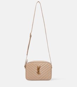 Кожаная стёганая сумка для фотоаппарата Lou Saint Laurent, бежевый p00949528 | beige