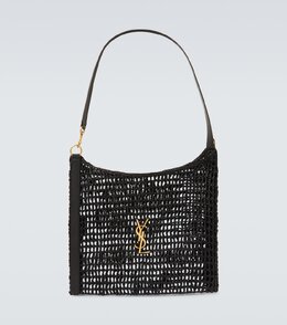 Сумка через плечо Oxalis с сеткой Saint Laurent, Nero/Nero p00884207 | nero/nero