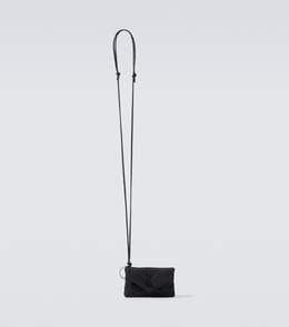 Мини-сумка кроссбоди Cassandre с кожаной отделкой Saint Laurent, Nero/Nero p00989979 | nero/nero