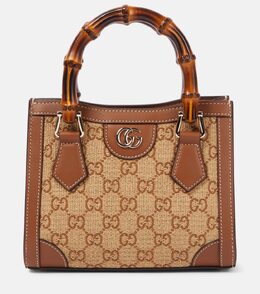 Сумка-шоппер Diana Small GG из ткани Gucci, Natur.Sundial/Sund p00995806 | natur.sundial/sund