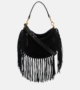 Oskan Soft маленькая замшевая сумка через плечо Isabel Marant, черный p01038653 | black