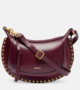 Oskan Moon Маленькая кожаная сумка через плечо Isabel Marant, бордовый p01038650 | burgundy