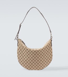 B GG Canvas Medium плечевая сумка Gucci, BE EBONY/COCOA/VRV p00992267 | be ebony/cocoa/vrv