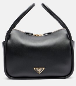 Сумка-тоут из натуральной кожи Darling Prada, черный p01079970 | black