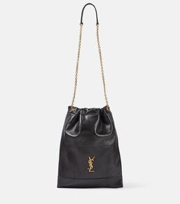 Кожаная сумка через плечо Jamie Pochon Saint Laurent, нуар p00918219 | noir
