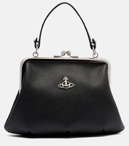 Кожаная сумка-тоут Granny Frame Vivienne Westwood, черный p01059320 | black