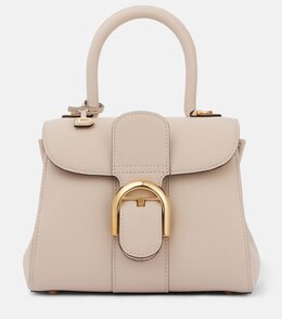 Блестящая мини-сумка-тоут из кожи Delvaux, Sesame p01063858 | sesame