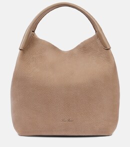 Большая кожаная сумка-шоппер Bale Loro Piana, Fume Taupe/Sun Gold p00997227 | fume taupe/sun gold