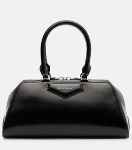 Сумка-тоут Antigona East-West из кожи малого размера Givenchy, черный p01055942 | black