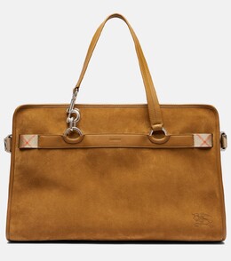 B Clip Holdall замшевая дорожная сумка Burberry, Hebden p01034761 | hebden