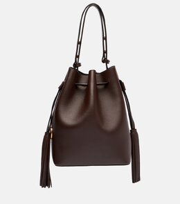 Кожаная сумка-ведро So Seau Valentino Garavani, Dark Coffee p01056399 | dark coffee