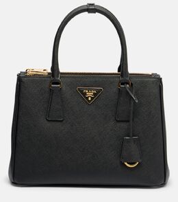 Сумка-тоут Galleria Medium из кожи Saffiano Prada, черный p01084206 | black