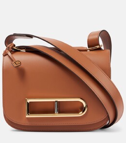 Кожаная сумка-слинг Lingot Delvaux, желто-коричневый p01031702 | tan