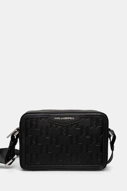 Кожаная сумка K/LOOM Karl Lagerfeld, черный ppya-tom01n_99x