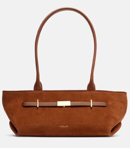 Нью-Йоркская замшевая сумка через плечо DeMellier, Deep Tan p01025756 | deep tan