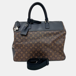 Louis Vuitton Brown PVC Makassar Neo Greenwich Bag 1195470