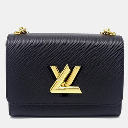 Louis Vuitton Black Epi Leather Twist MM Bag