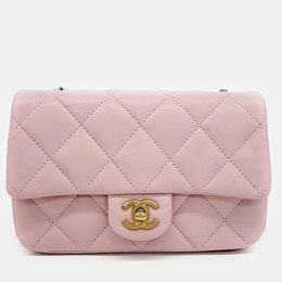 Chanel Pink Lambskin Heart Chain New Mini Bag (Art.-Nr. 1195393)