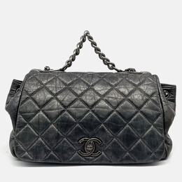 Chanel Black Leather 1195373