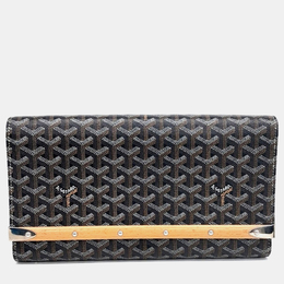 Goyard Black Monte Carlo Clutch 1195343