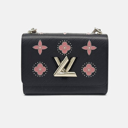 Louis Vuitton Twist MM Bag Epi Black/Pink 1195298