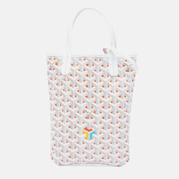 Goyard Poitiers Claire Voie White Goyardine Shoulder Bag - Article: 1194679