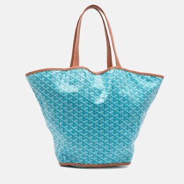 Goyard Belharra Blue Goyardine Tote Bag, Model 1194688