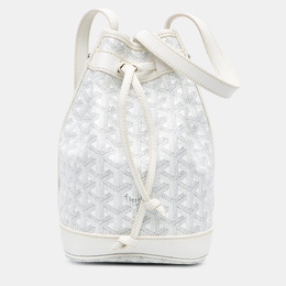 Goyard Petit Flot White Bucket Bag - Goyardine Canvas, Article 1194653