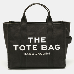 Marc Jacobs Black Canvas Medium The Tote Bag (SKU: 1192274)