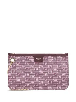 Moreau Marina printed-canvas clutch bag: 31588940