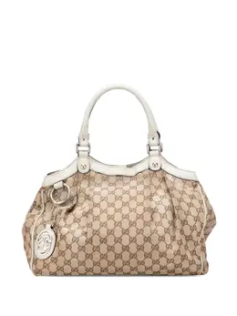 Gucci 2000-2015 Medium GG Canvas Sukey Tote Bag 31654002