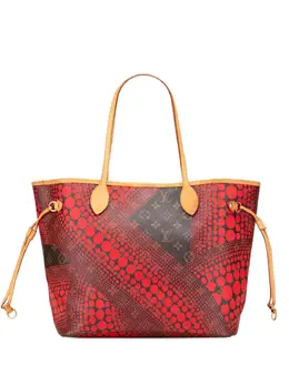 Louis Vuitton 2012 Kusama Monogram Neverfull MM Tote Bag, Serial: Gi2162