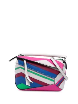 Loewe 2021 Mini Calfskin Zigzag Puzzle Edge Satchel, Art.-Nr. 31673460