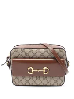 Gucci 2016-2025 Small GG Supreme Horsebit 1955 Crossbody Bag | Art No: 31668352