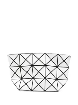 Bao Bao Issey Miyake Prism Mini Bag White Geometric Pattern Zip Fastening Flat Base 31502313