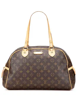 Louis Vuitton 2008 Monogram Montorgueil GM shoulder bag, brown Serial Number MI0058, Article No. 31661040