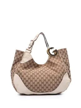 Gucci GG Canvas Charlotte Tote Bag 31658315 - Brown