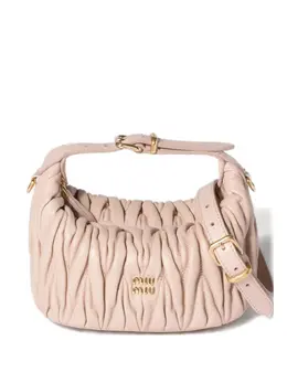 Стеганая сумка-тоут Wander размера мини Miu Miu, розовый 31333212 | розовый